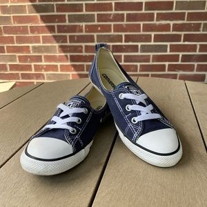 Converse All Star Slip On Shoes Blue Size 7US